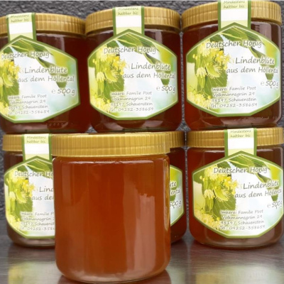 Lindenblütenhonig aus dem Höllental 500g